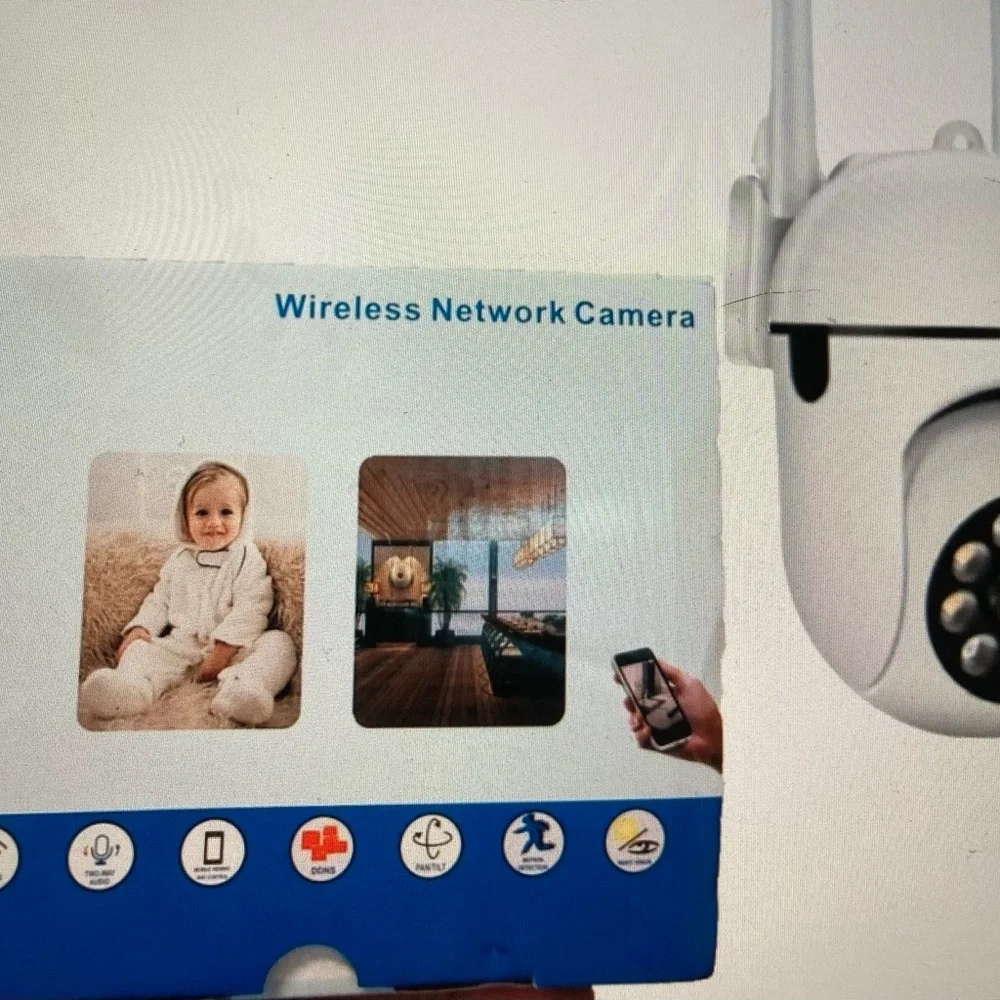 New Wireless Network Surveillance Smart Camera Home Monitor